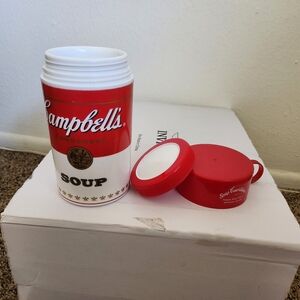 Campbell's Soup Thermos Red and White